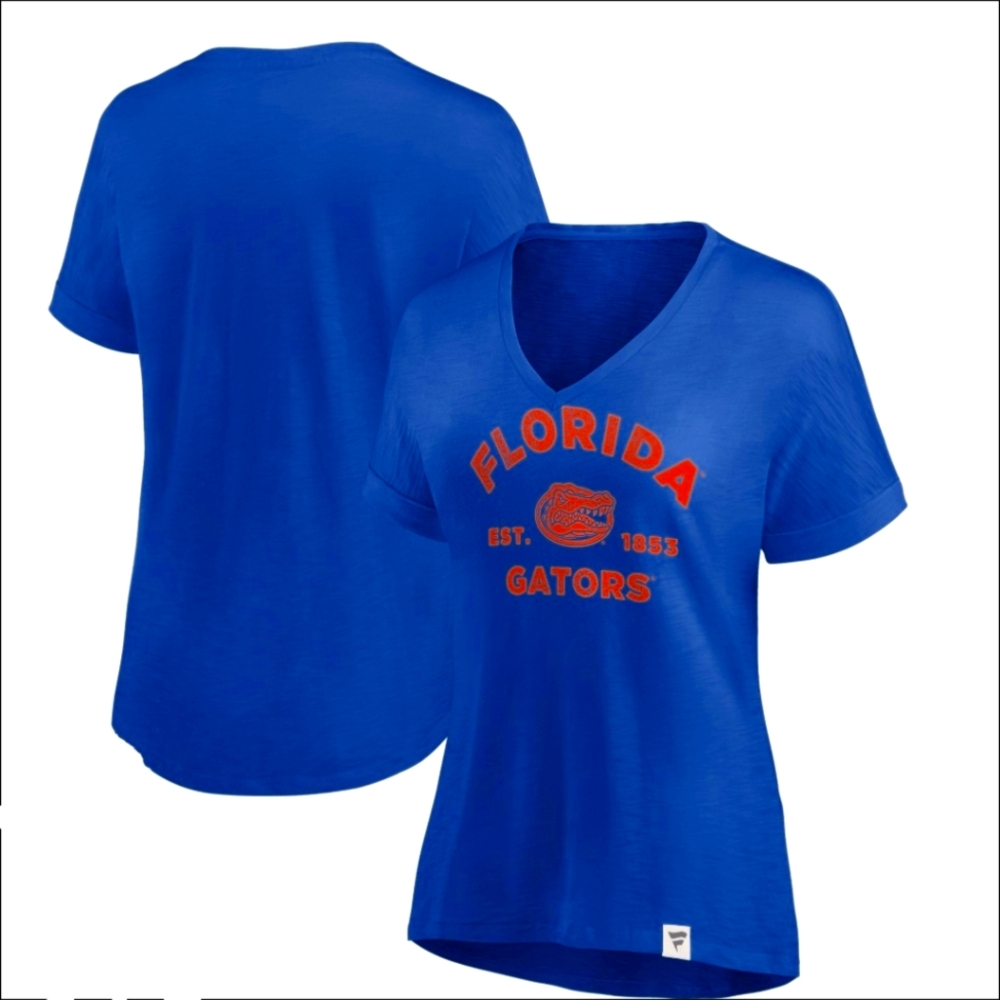 Florida Gators V-Neck T-Shirt New